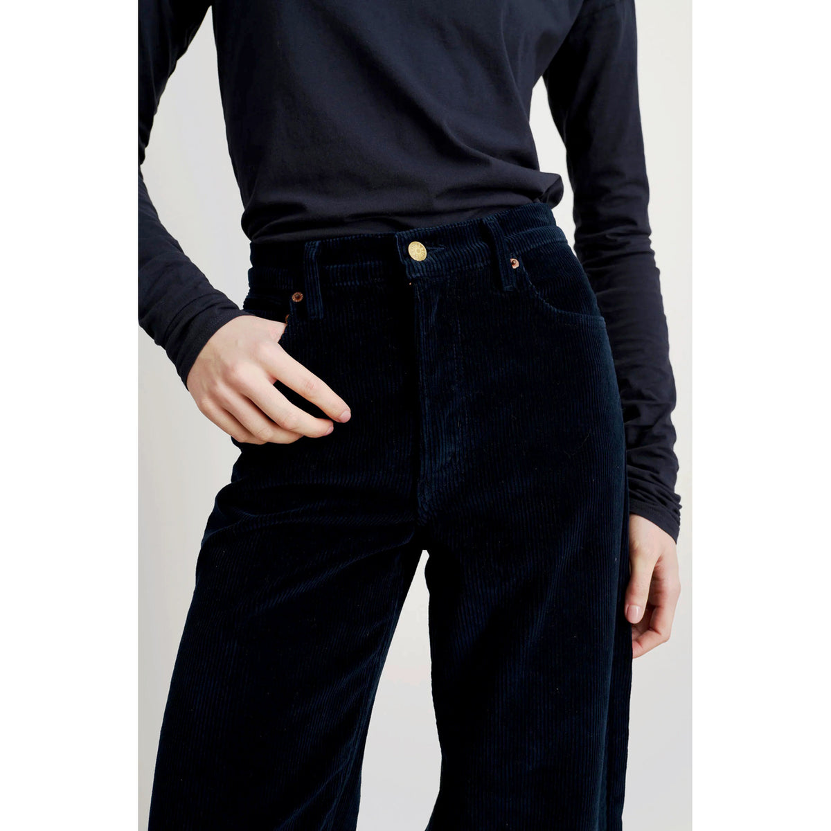 B Sides Elissa Jean in Marine Corduroy a case of you