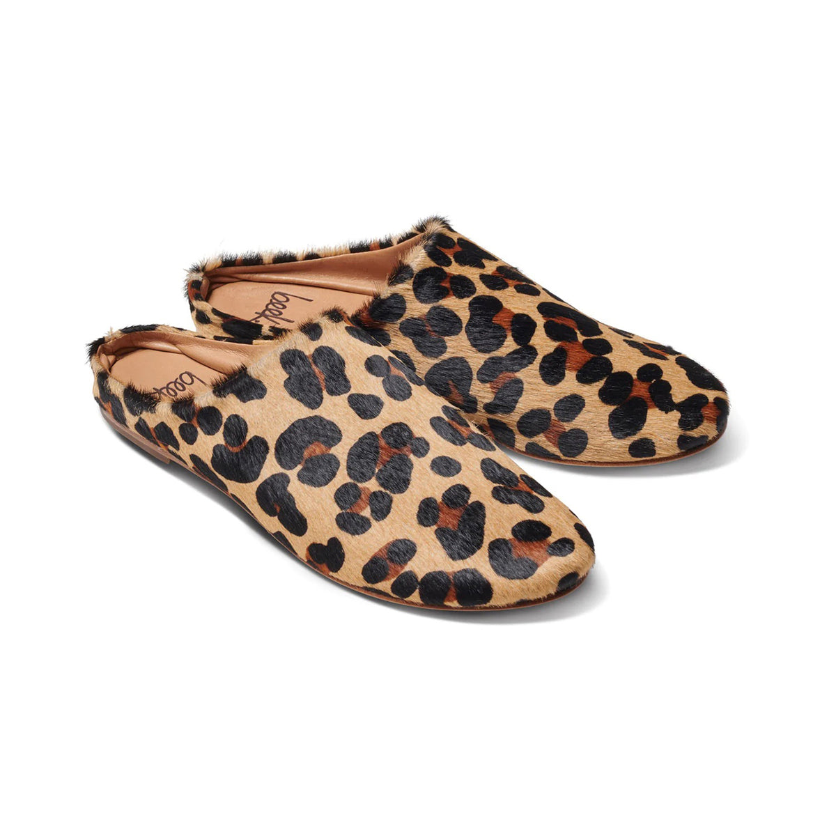 Beek Sanderling Mule in Leopard Pony Hair a case of you