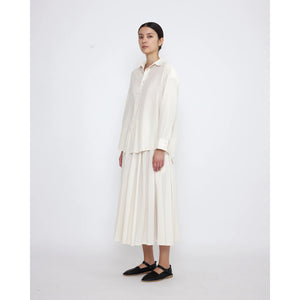 soft prairie skirt in antique white