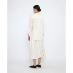 soft prairie skirt in antique white