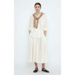soft prairie skirt in antique white