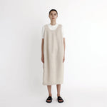 cocoon tent dress in oatmeal