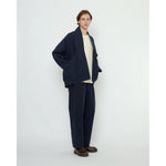sumo jacket in navy black