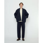 sumo jacket in navy black