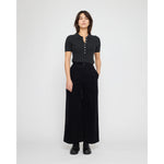 collared shirt sleeves in charcoal