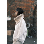 yak collar in almond