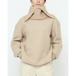 yak collar in almond