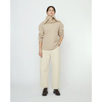 yak collar in almond