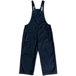 overall jumper in dark denim