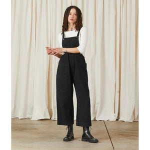 overall jumper in faded black