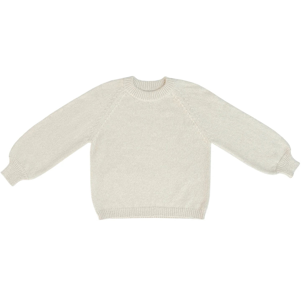 relaxed pullover in natural
