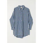 oversized overlay in gingham