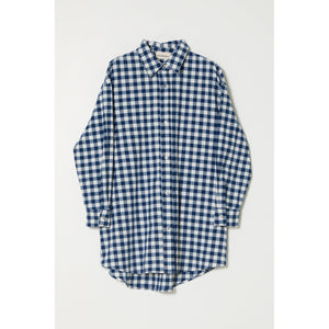 oversized overlay in gingham