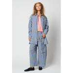 oversized overlay in gingham