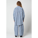 oversized overlay in gingham