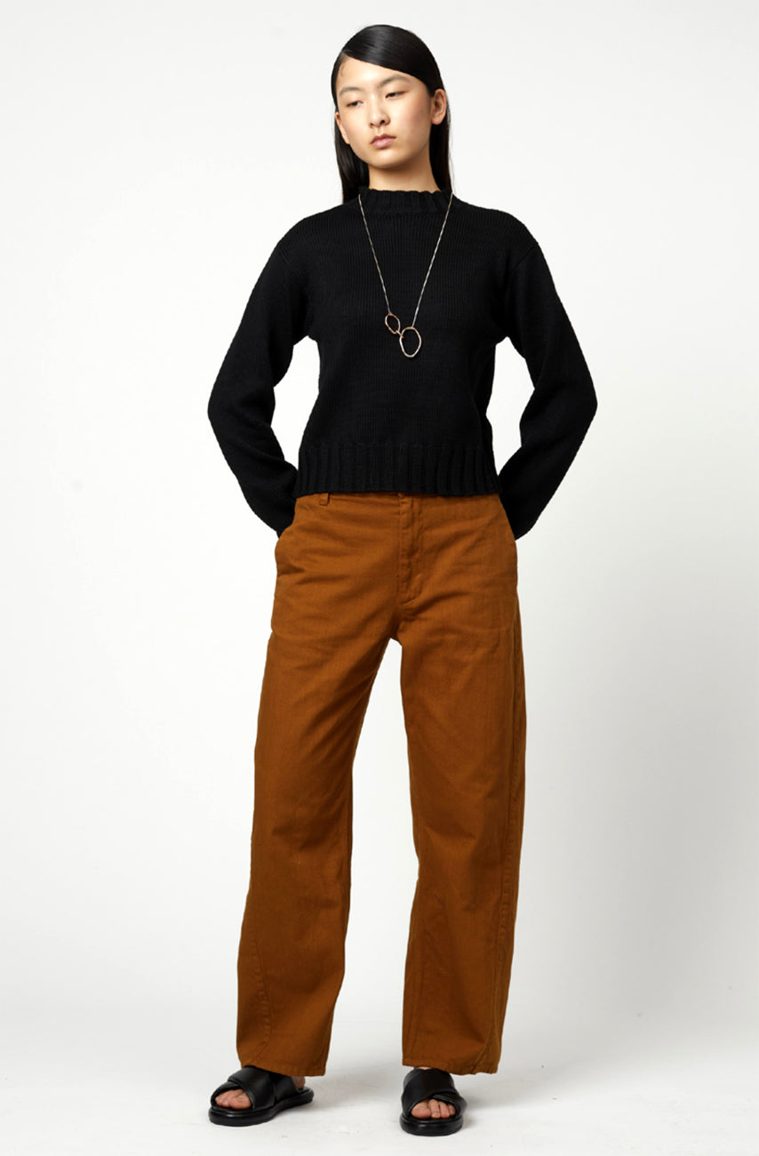 twisted pant in sierra
