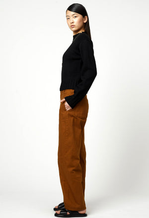 twisted pant in sierra
