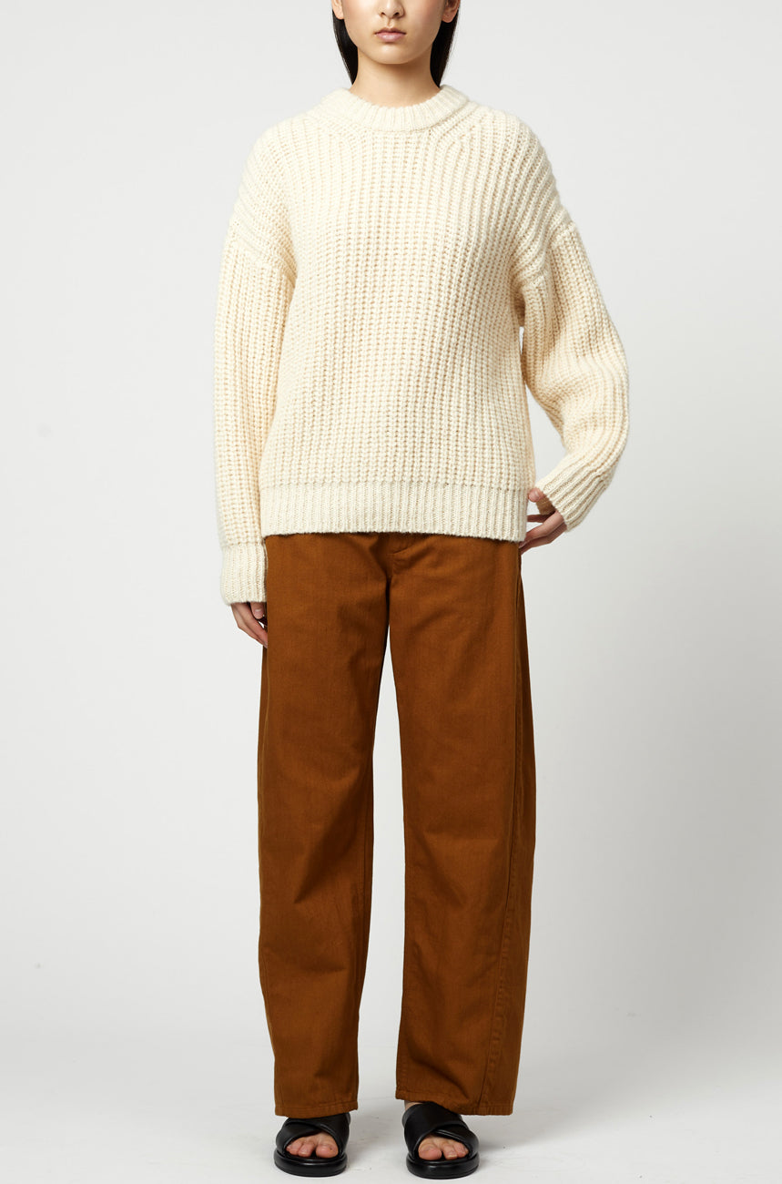 twisted pant in sierra