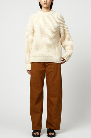 twisted pant in sierra