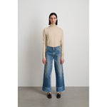reworked culotte in vintage indigo