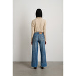 reworked culotte in vintage indigo