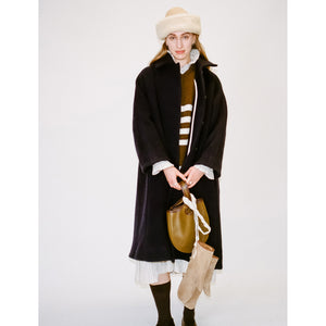 roo coat in navy