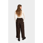 luna trouser in brown