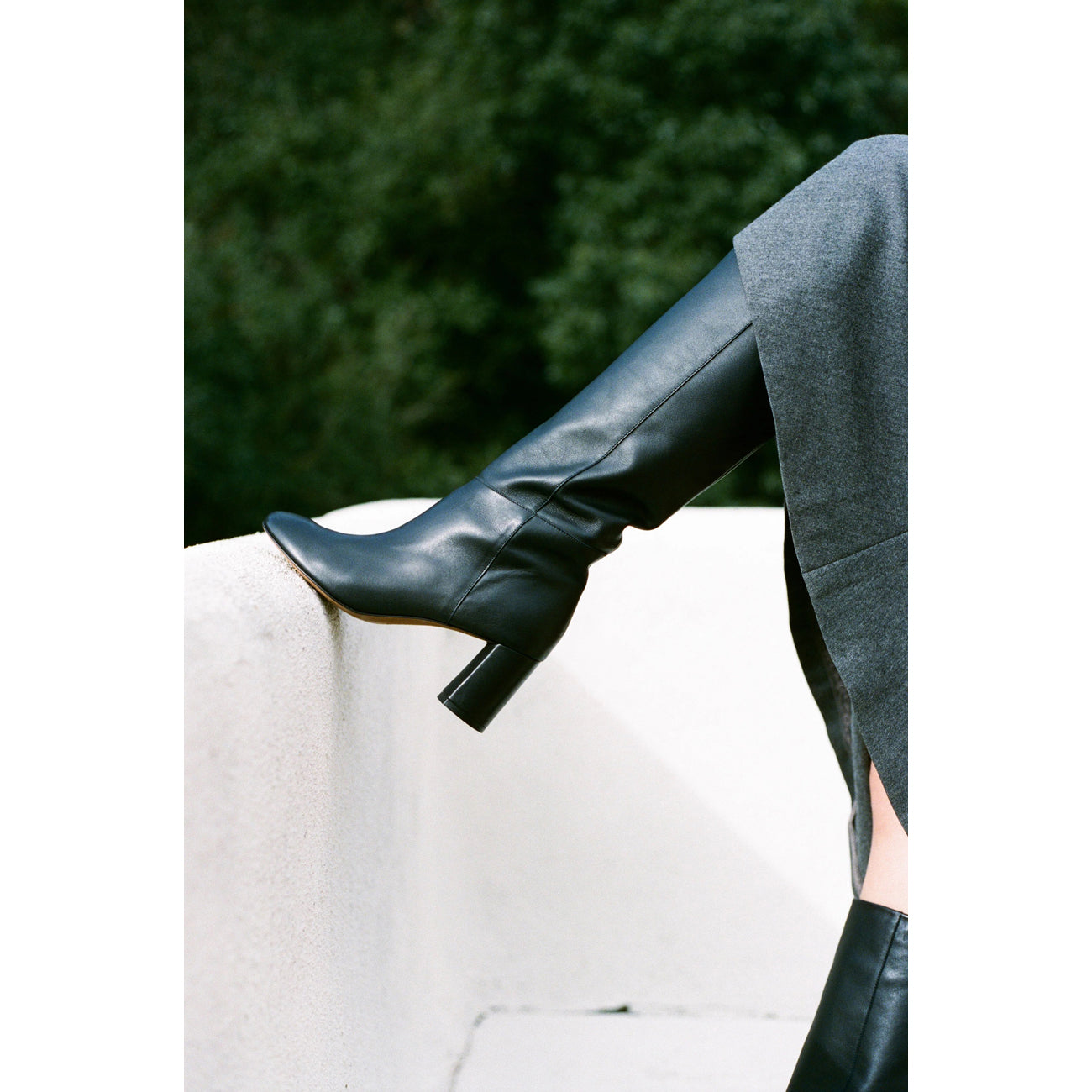 donna boot in black