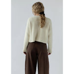 quinn cardigan in ivory