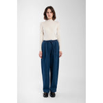 isla rib top in cream