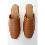 ribbed clog in cocoa