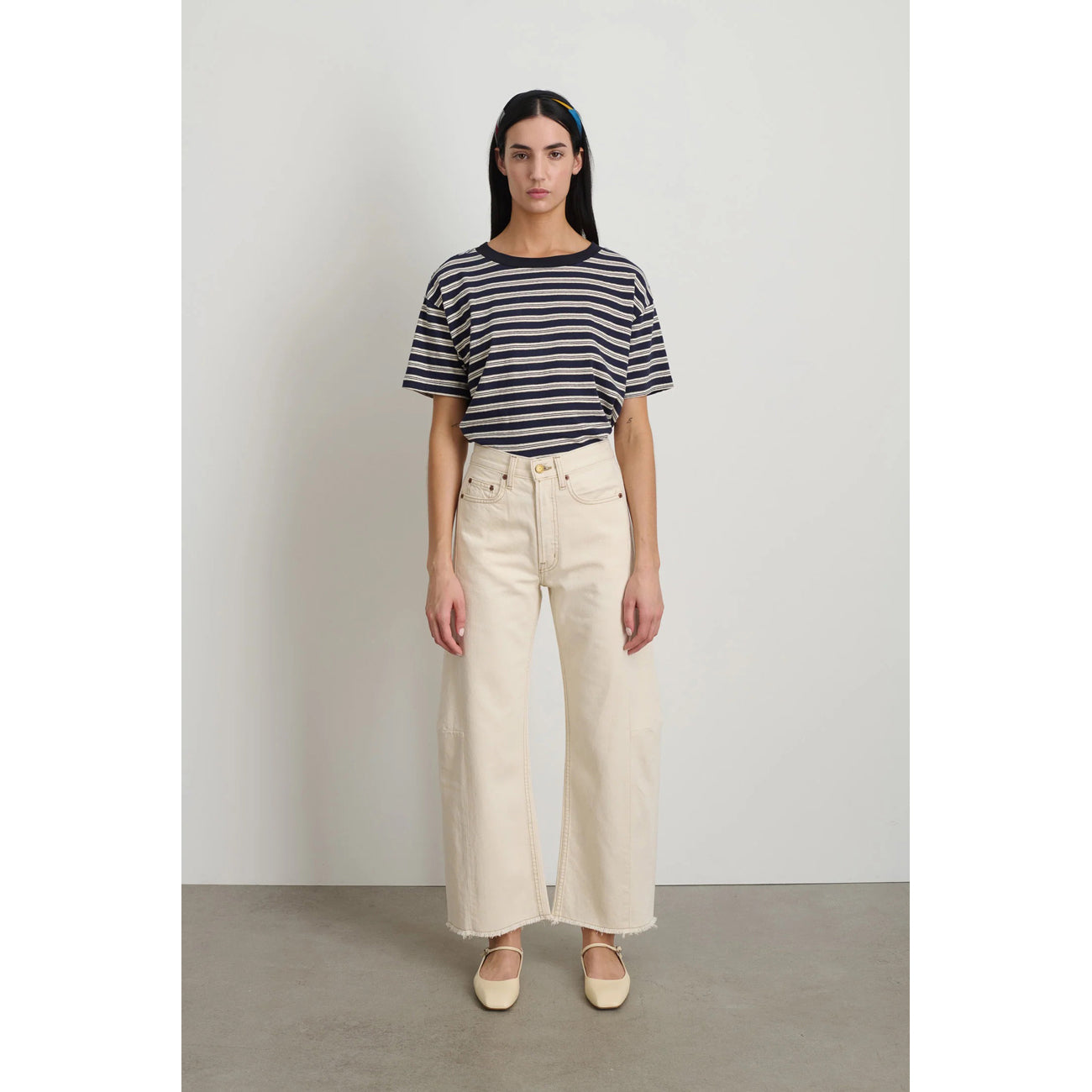 slim lasso jean in clair rinse