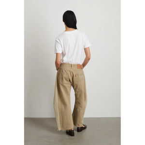 vintage lasso jean in faded khaki