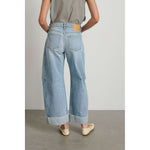 relaxed cuffed lasso in jac wash