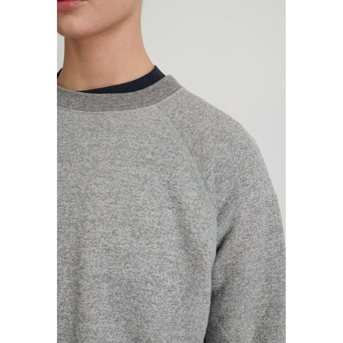 sweatshirt in grey heather