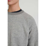 sweatshirt in grey heather
