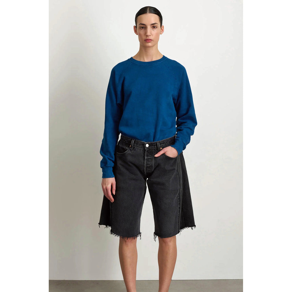 vintage lasso short in black