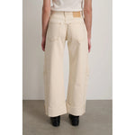 relaxed cuffed lasso in clair rinse