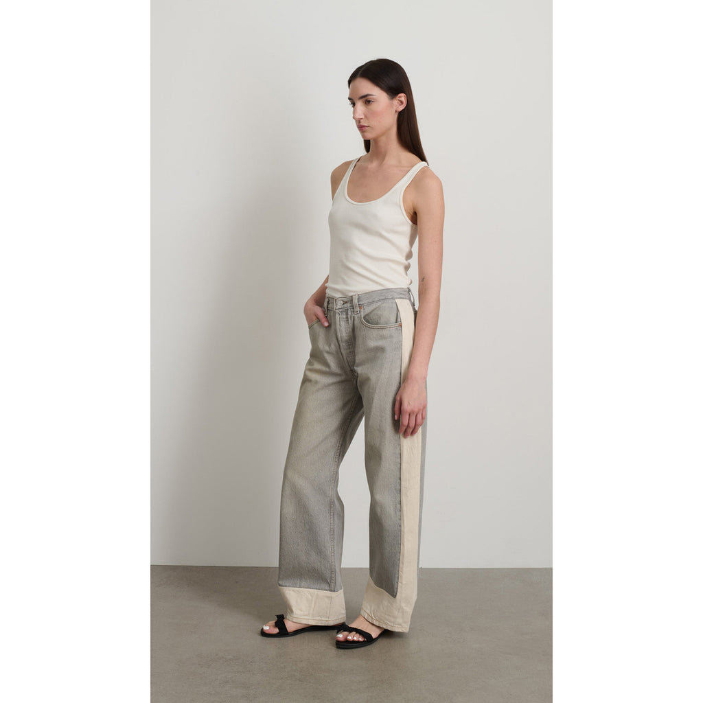 reworked slouch in vintage grey