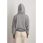 hoodie in grey heather