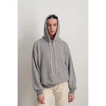 hoodie in grey heather