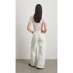 reworked culotte in vintage white