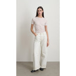 reworked culotte in vintage white