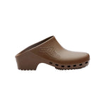 classic clog in brown