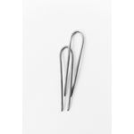 silver tiny duo hair pins