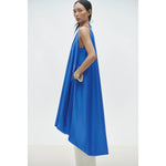 balloon dress in hortensia