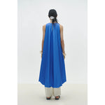 balloon dress in hortensia
