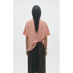 oversized striped t-shirt