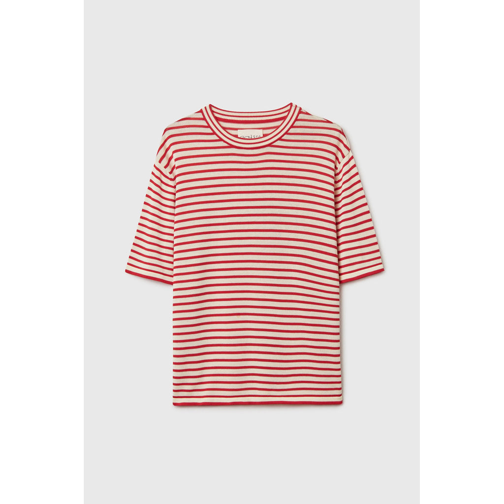 oversized striped t-shirt