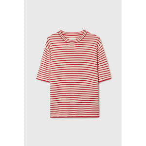 oversized striped t-shirt